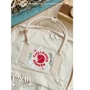 【全新】自選配搭 Fjallraven Kanken –  Earth Floral  /Classic Size 